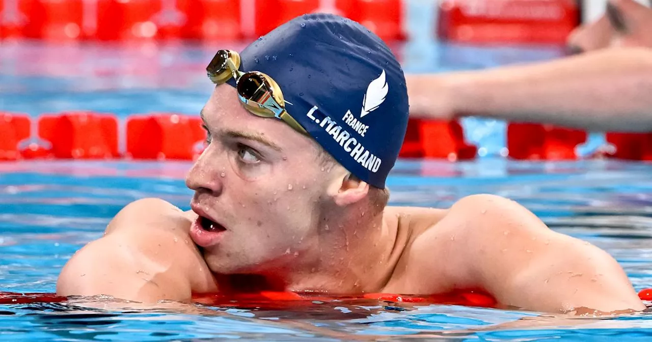 Natation: Léon Marchand ne se présente pas au départ de deux courses à Incheon