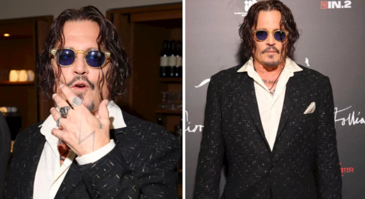 Johnny Depp a Roma: «Ho toccato tante volte il fondo ma non vi libererete di me. Prossimo ruolo? Interpreterò