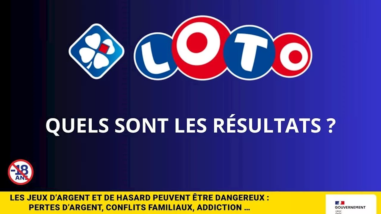 Les résultats du Loto de la FDJ du samedi 26 octobre 2024