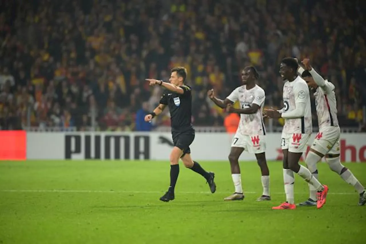 Lens ne digère pas le penalty sifflé en fin de match face à Lille