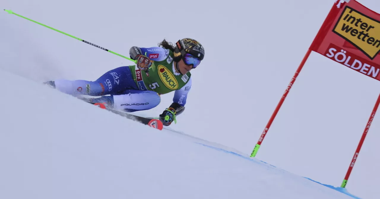 Federica Brignone, capolavoro a Soelden: rimonta la Shiffrin e vince il gigante