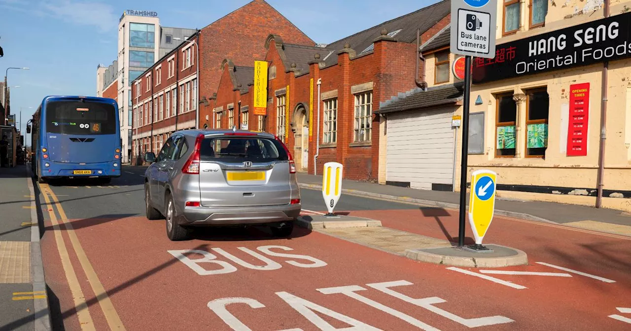 We saw 10 cars driving through Preston's new bus gate in just 10 minutes