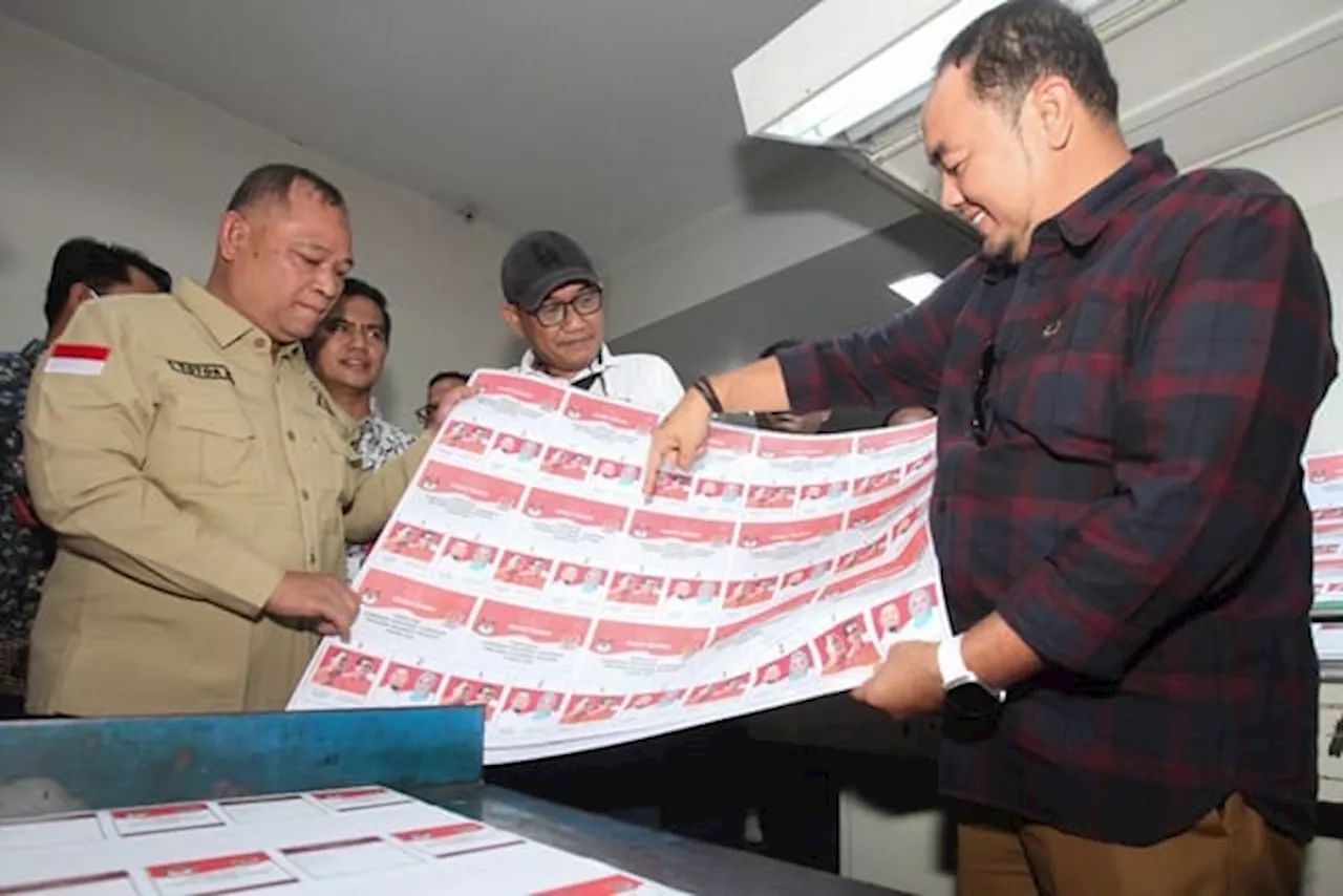 KPU Kota Pangkalpinang Telah Terima Ratusan Ribu Lembar Surat Suara