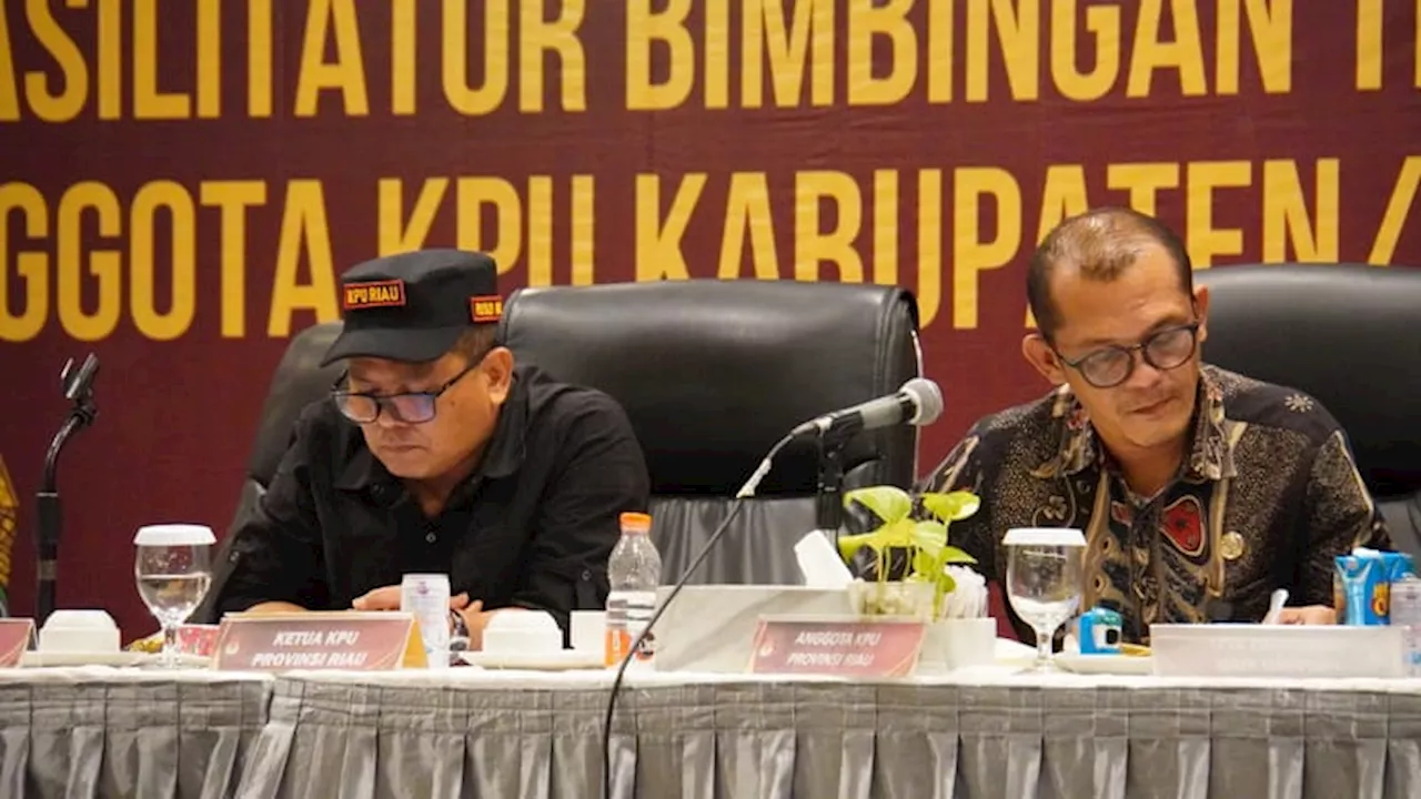 KPU Riau Gelar Bimbingan Teknis KPPS Pilkada 2024