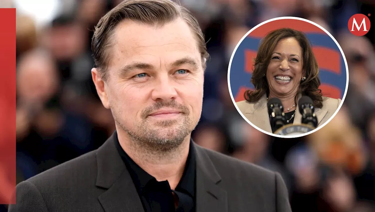 Leonardo DiCaprio respalda a Kamala Harris como candidata a la presidencia