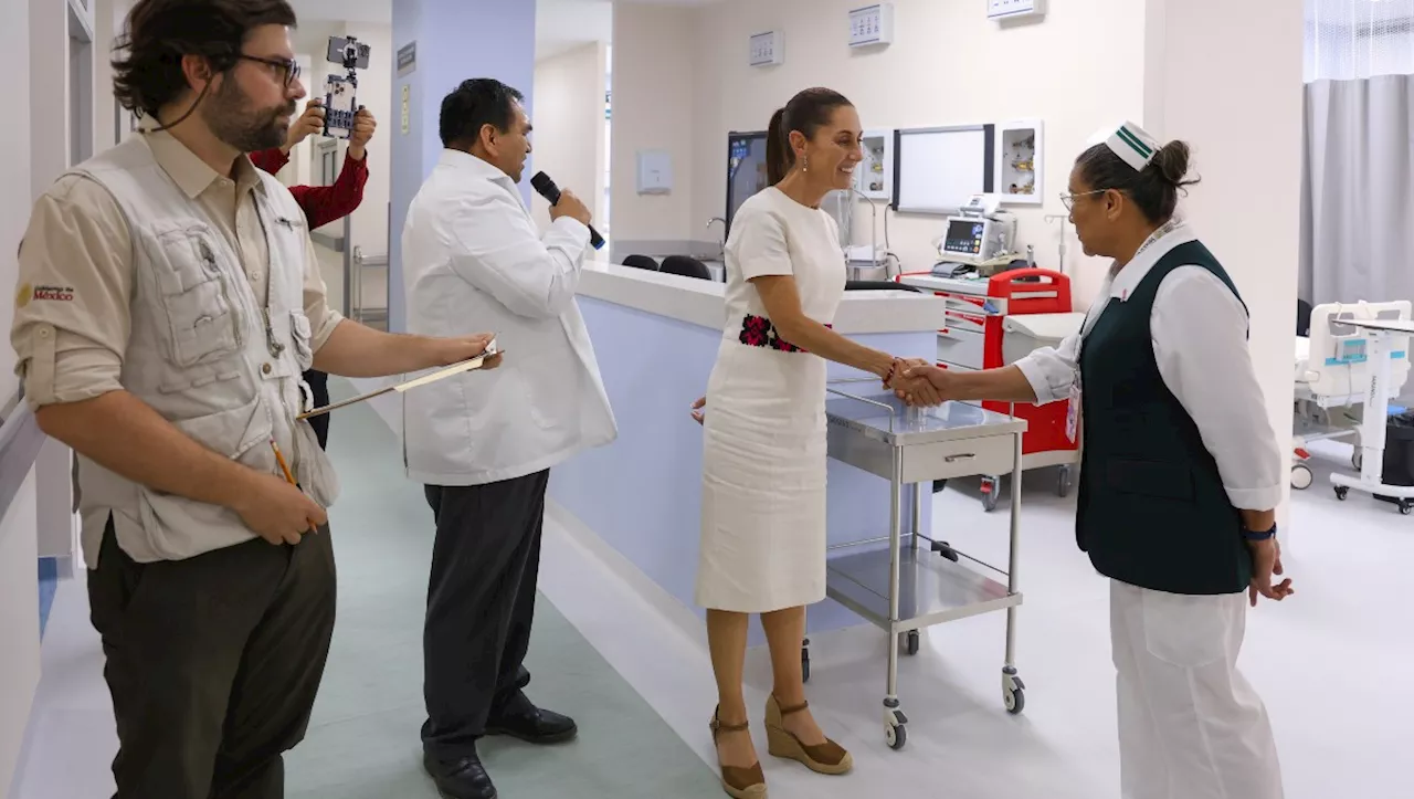 Sheinbaum inaugura hospital general en Baja California Sur