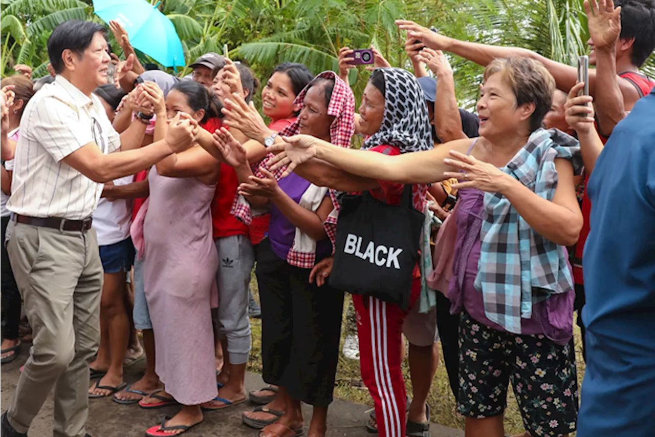 We never forgot you, Marcos tells storm victims in Bicol