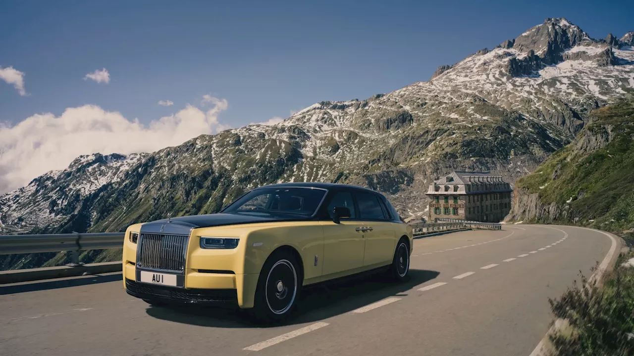 Rolls-Royce commemorates Goldfinger with one-off Phantom