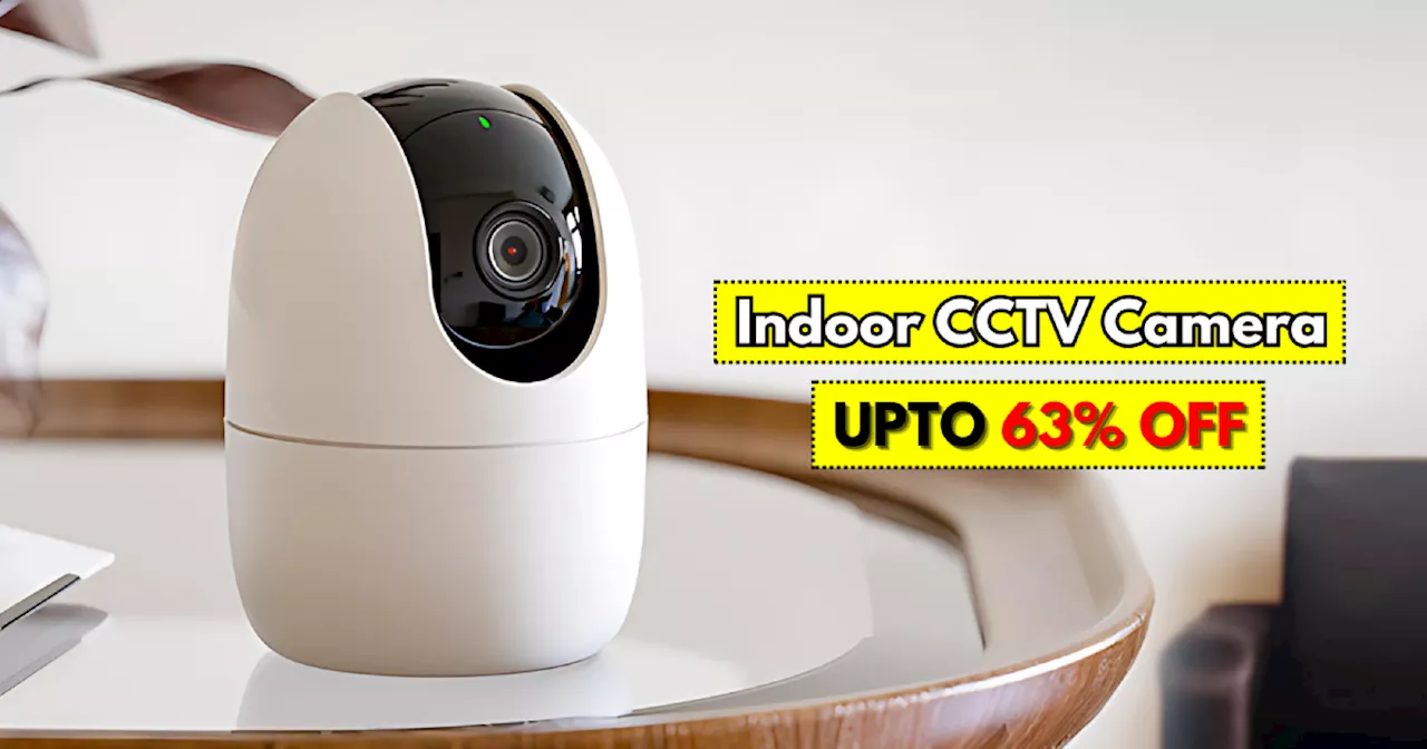 63% तक की छूट पर मिल रहे इन इंडोर CCTV Camera से बढ़ाएं घर की सुरक्षा, Amazon Sale बचत का दे रहा है मौका