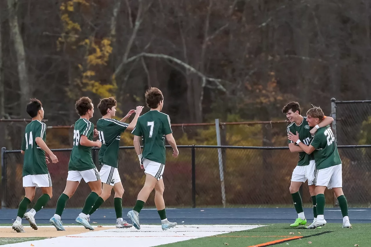 Boys soccer photos: Morris County Tournament final - Madison vs. No. 2 Delbarton, Saturday, Oct. 26