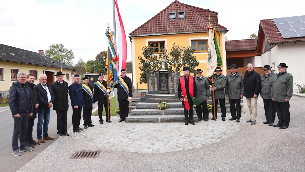 Denkmal in Hausbach in neuem Glanz