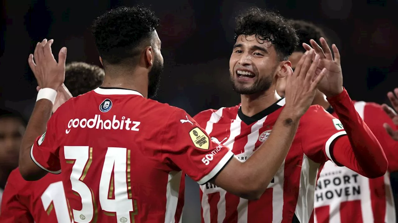 Perfect PSV poetst tiental PEC van het veld en wint ook tiende competitieduel