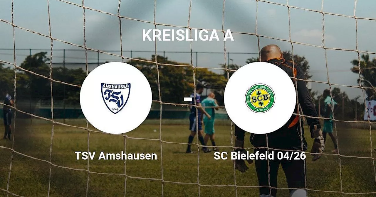 TSV Amshausen erringt knappen Sieg gegen SC Bielefeld 04/26