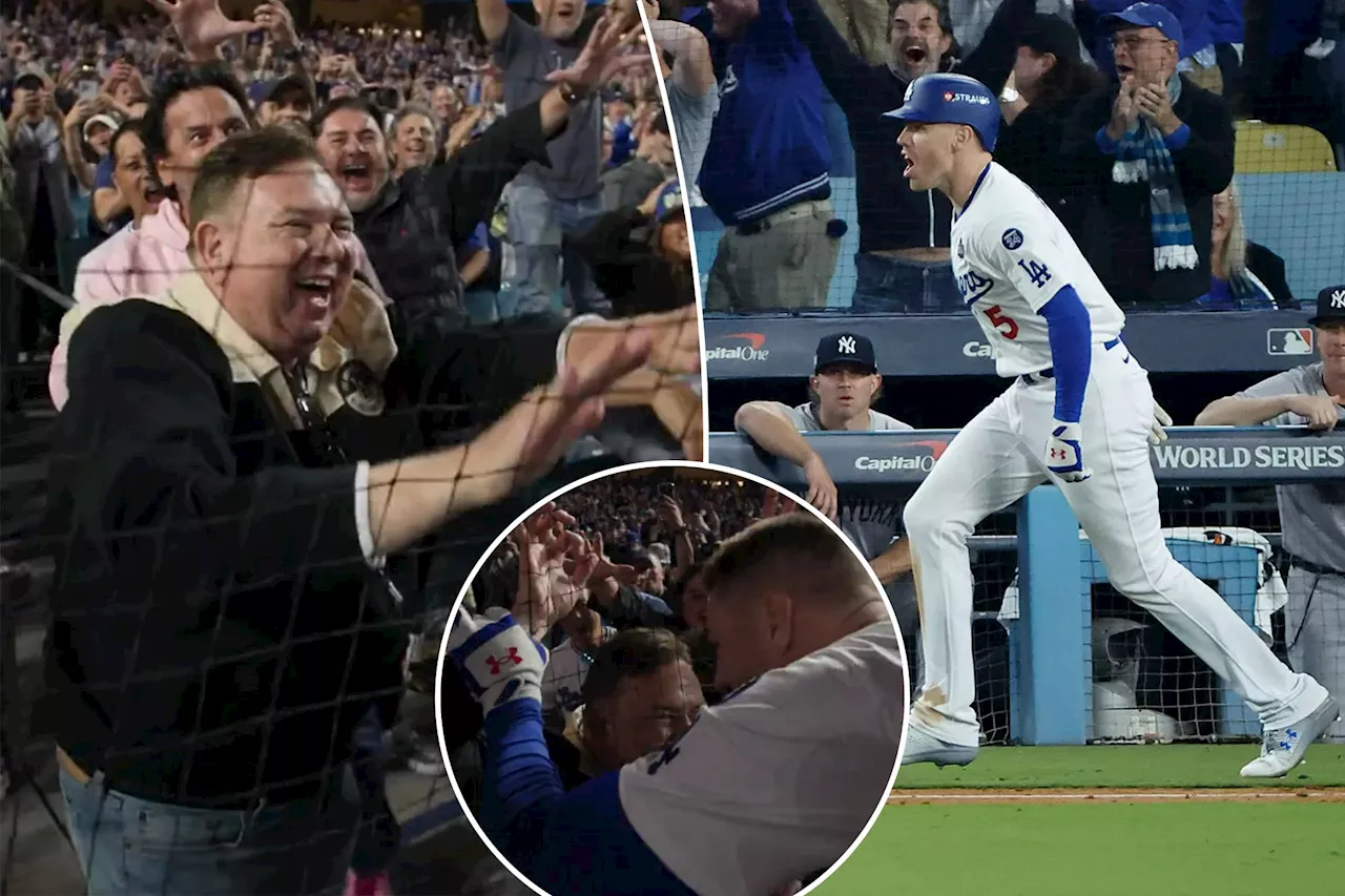 Freddie Freeman dedicates emotional World Series walk-off to father in heartwarming moment