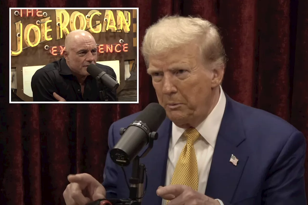 Trump calls being president a 'very dangerous business,' citing assassination attempts in highly anticipated Joe Rogan interview