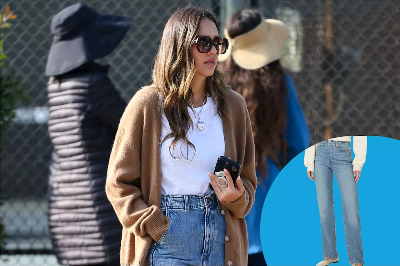 High-Waisted Jeans Are the Flattering Fall Denim Celebs Can't Quit — Grab a Pair from $30