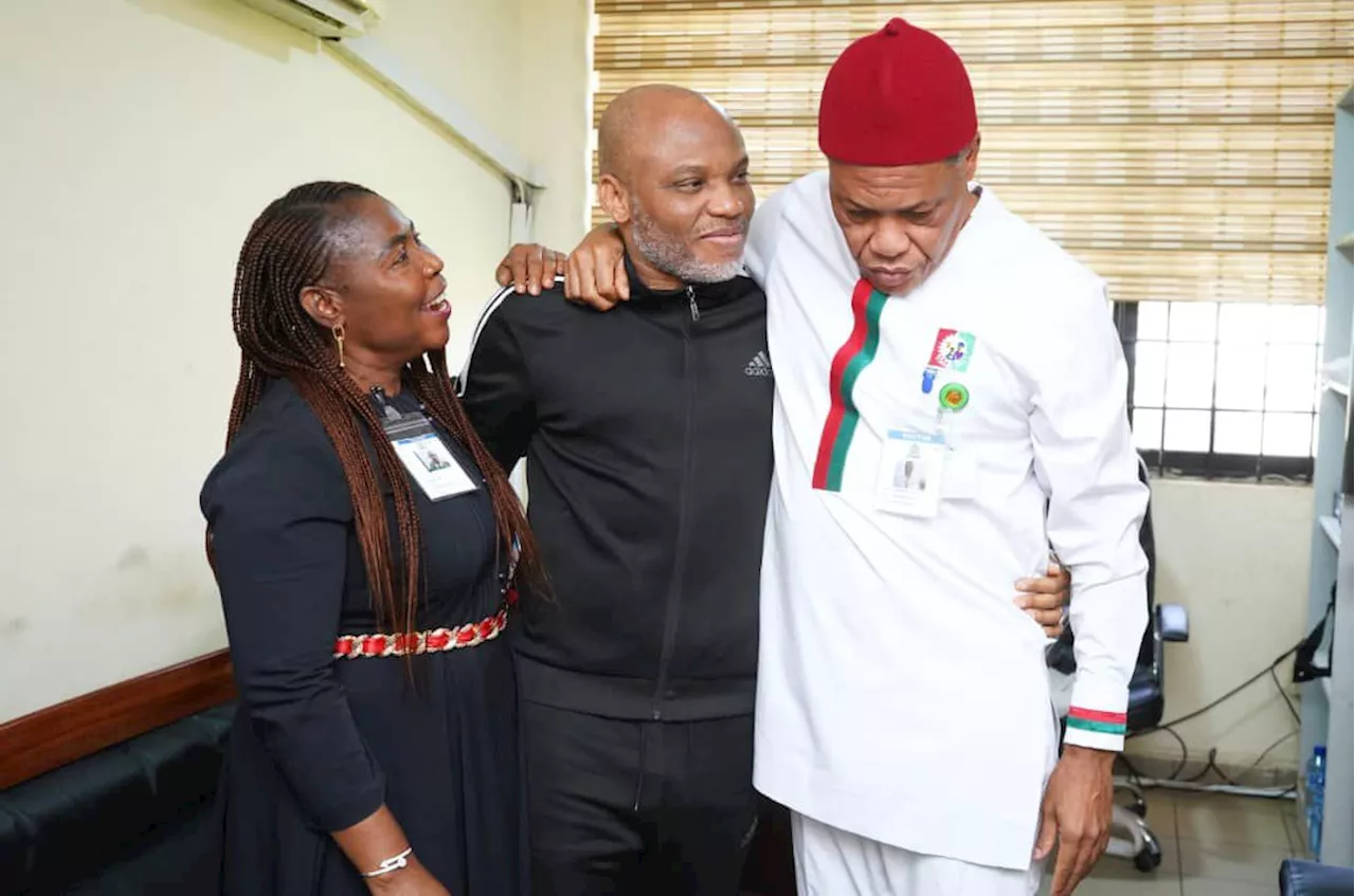 Abia lawmaker speaks on visit to Nnamdi Kanu, gives update on incarcerated IPOB leader