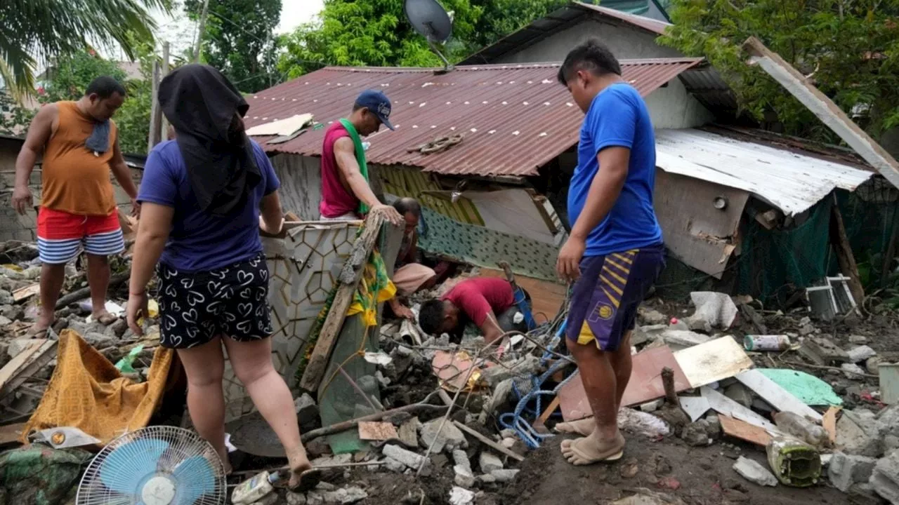 Inundaciones y deslaves en Filipinas dejan más de 100 muertos y desaparecidos