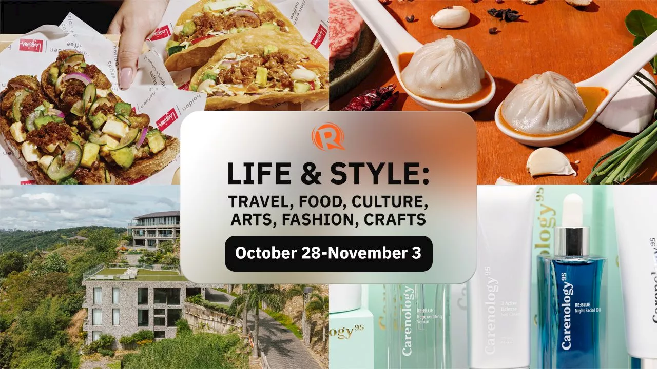 LIFE & STYLE: Food, travel, beauty, fashion, art, culture – October 28-November 3, 2024