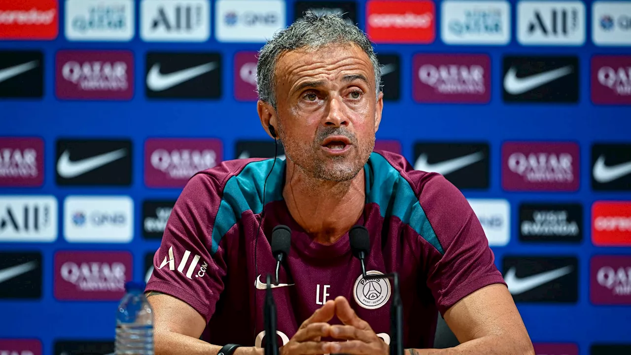 PSG: l'ironie grinçante de Luis Enrique sur l'absence de Gonçalo Ramos