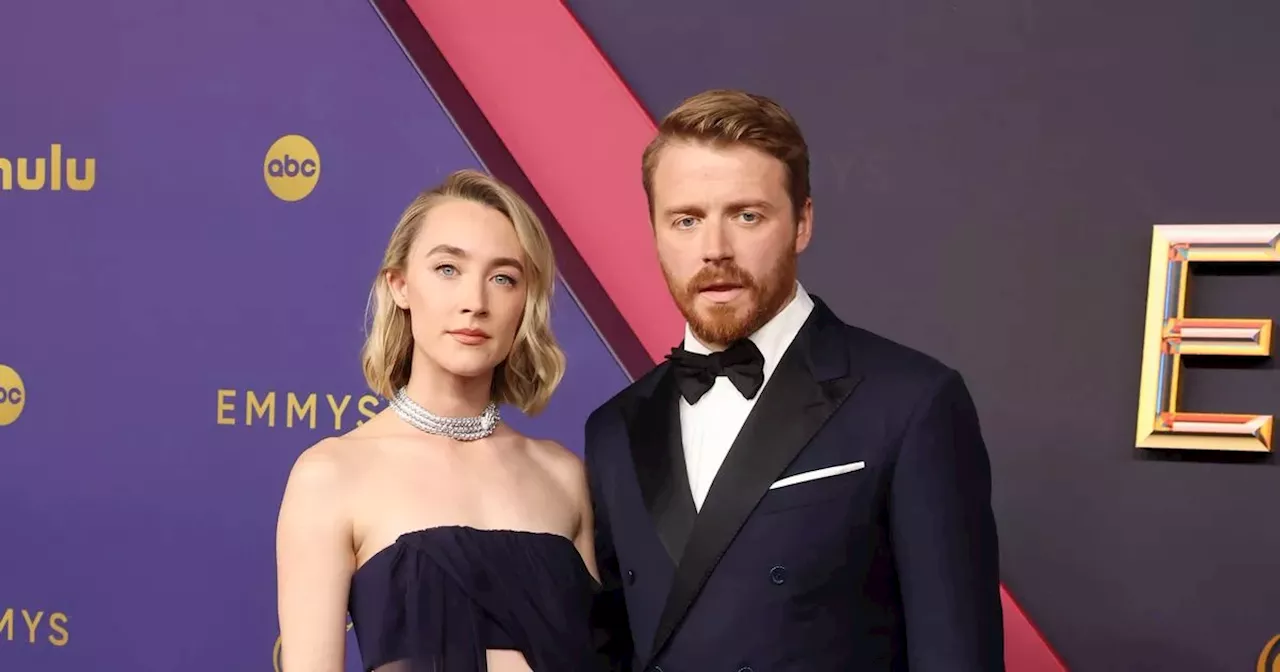 Saoirse Ronan and husband Jack pose together - round up of Irish celebs on the red carpet this month