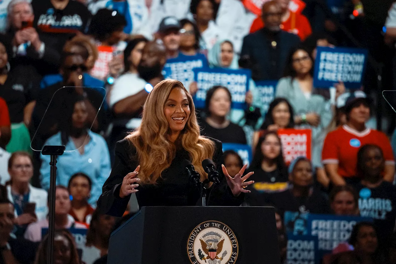  Présidentielle américaine : au Texas, Beyonce apporte son soutien à la campagne de Kamala Harris