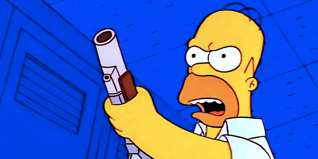 First Simpsons Treehouse Of Horror 35 Image Reveals Homer's Pants Possessed By A Marvel Antihero