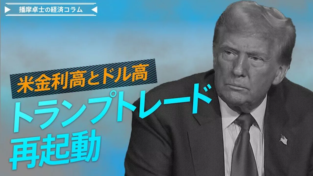 米金利高とドル高、トランプトレード再起動【播摩卓士の経済コラム】（2024年10月26日）｜BIGLOBEニュース