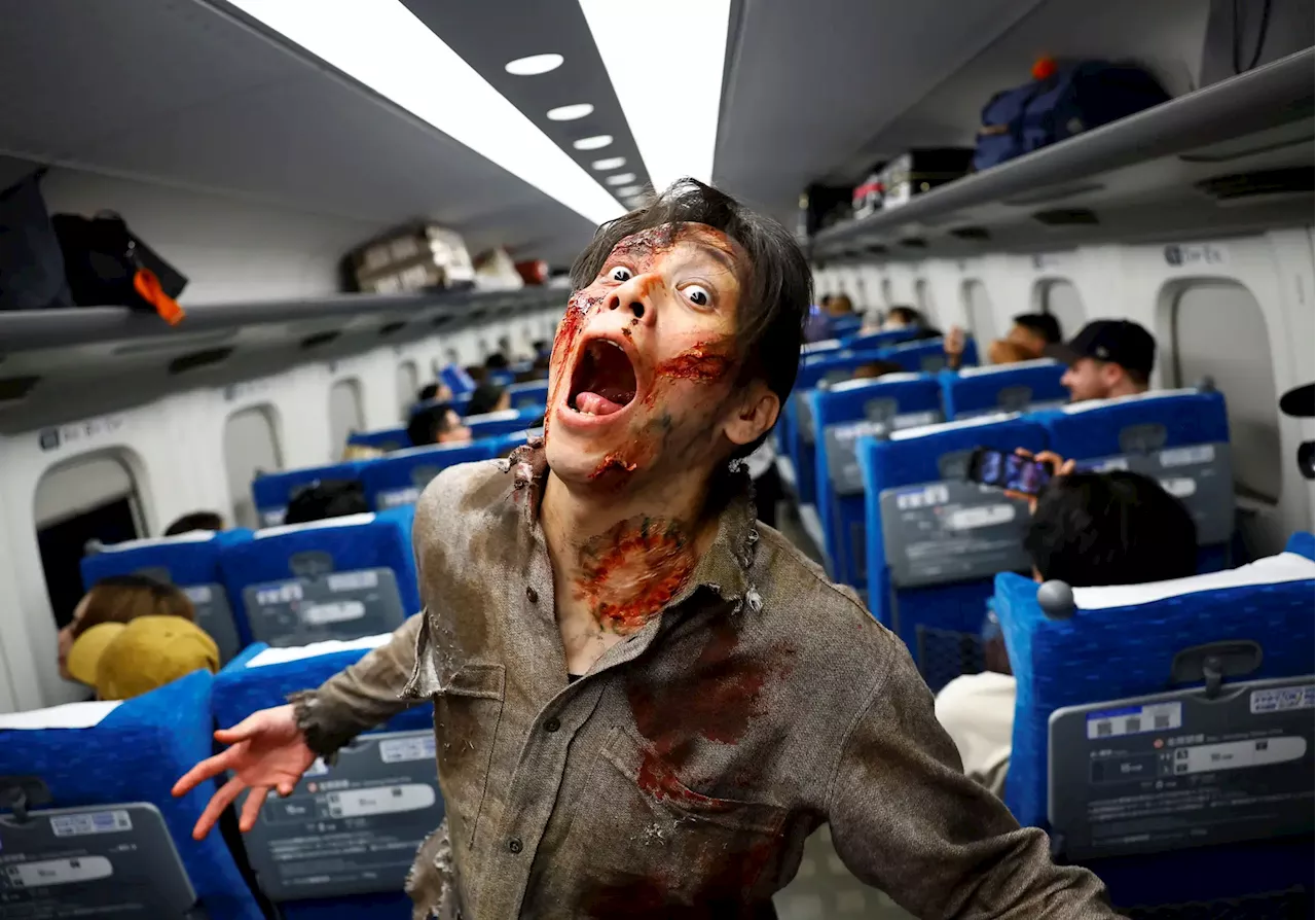 'Comboio fantasma': zombies aterrorizam passageiros no Japão