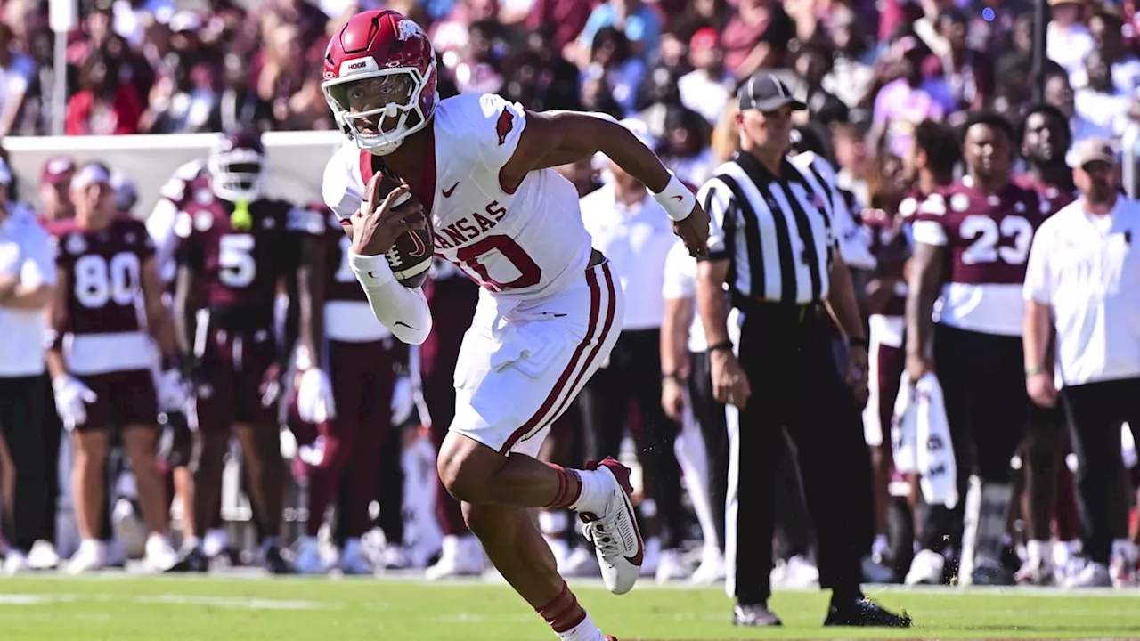 Arkansas Razorbacks offense comes out on fire, involves tight ends