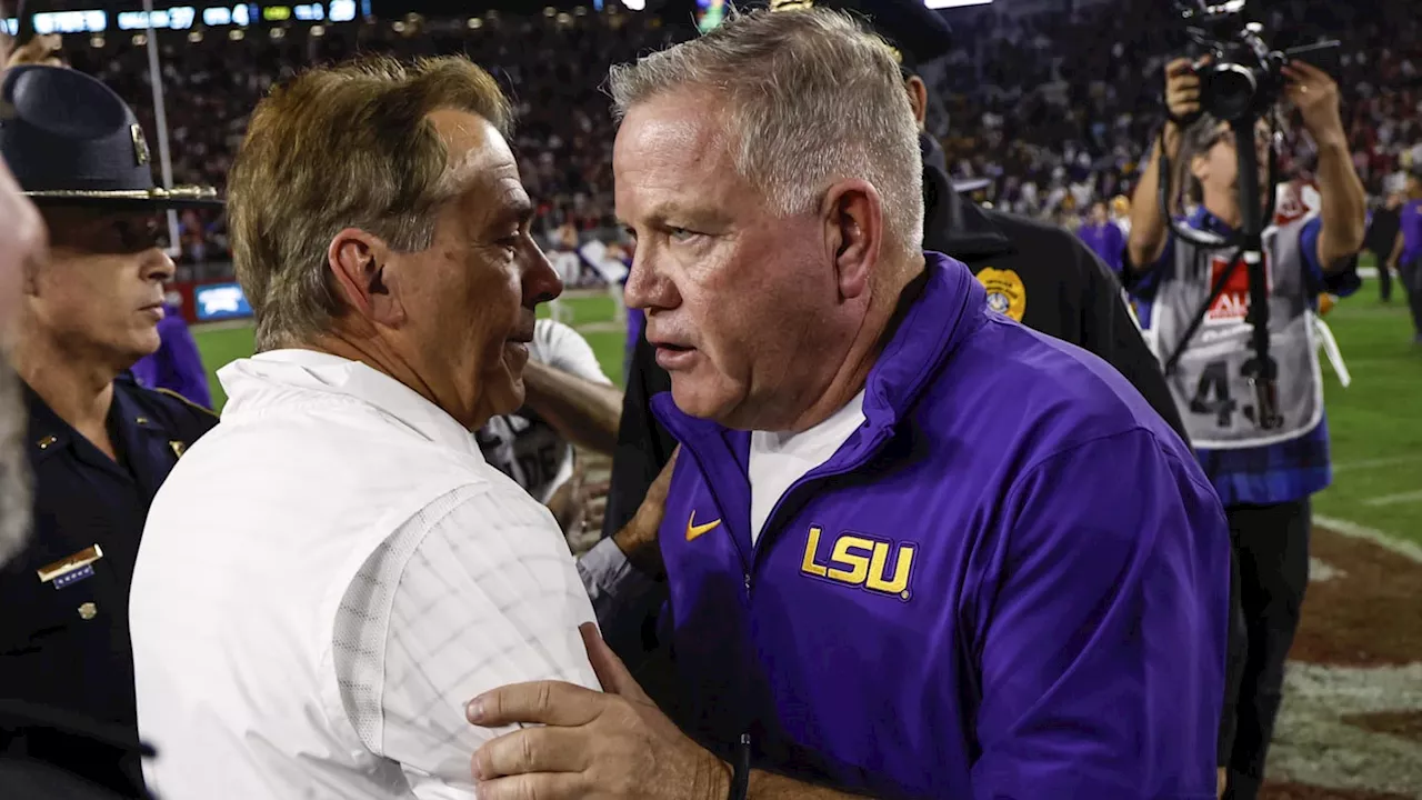 LSU Football vs. Texas A&M Aggies: Nick Saban, College GameDay Crew Make Picks