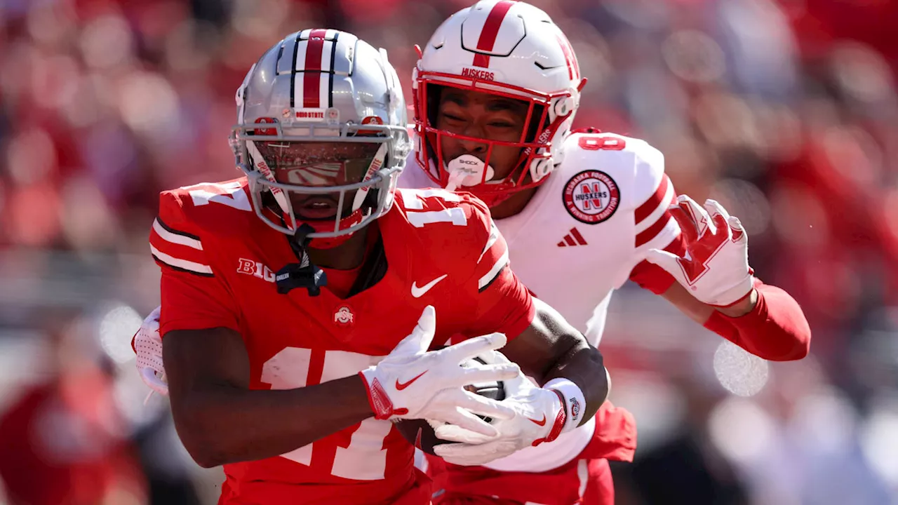 Nebraska Football Trails No. 4 Ohio State 14-6 at Halftime