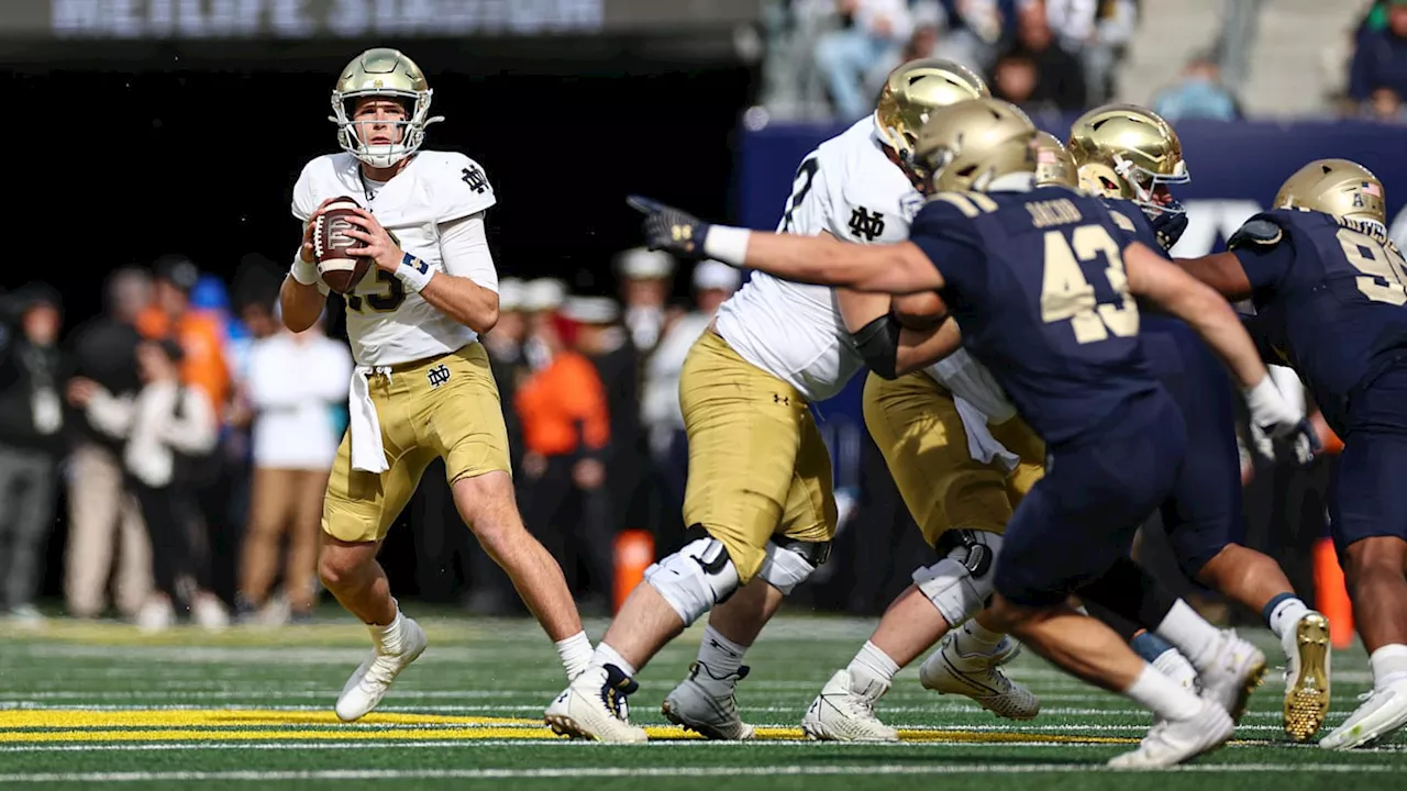 Notre Dame Takes Advantage of Navy’s Turnovers Adding Heft to CFP Résumé