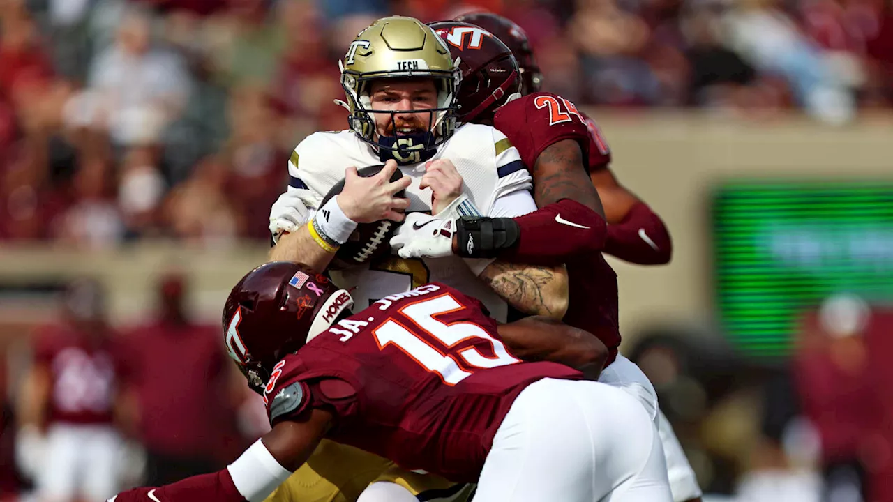 RECAP: Georgia Tech's Offense Sputters in 21-6 Loss to Virginia Tech