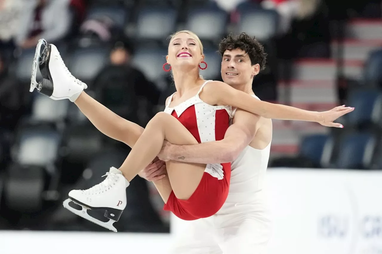 Canadian duo Gilles, Poirier lead after rhythm dance at Skate Canada