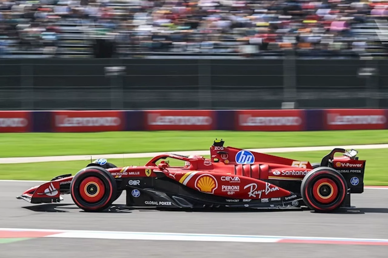 Carlos Sainz nach Mexiko-Pole: «Ferrari ist heiss»