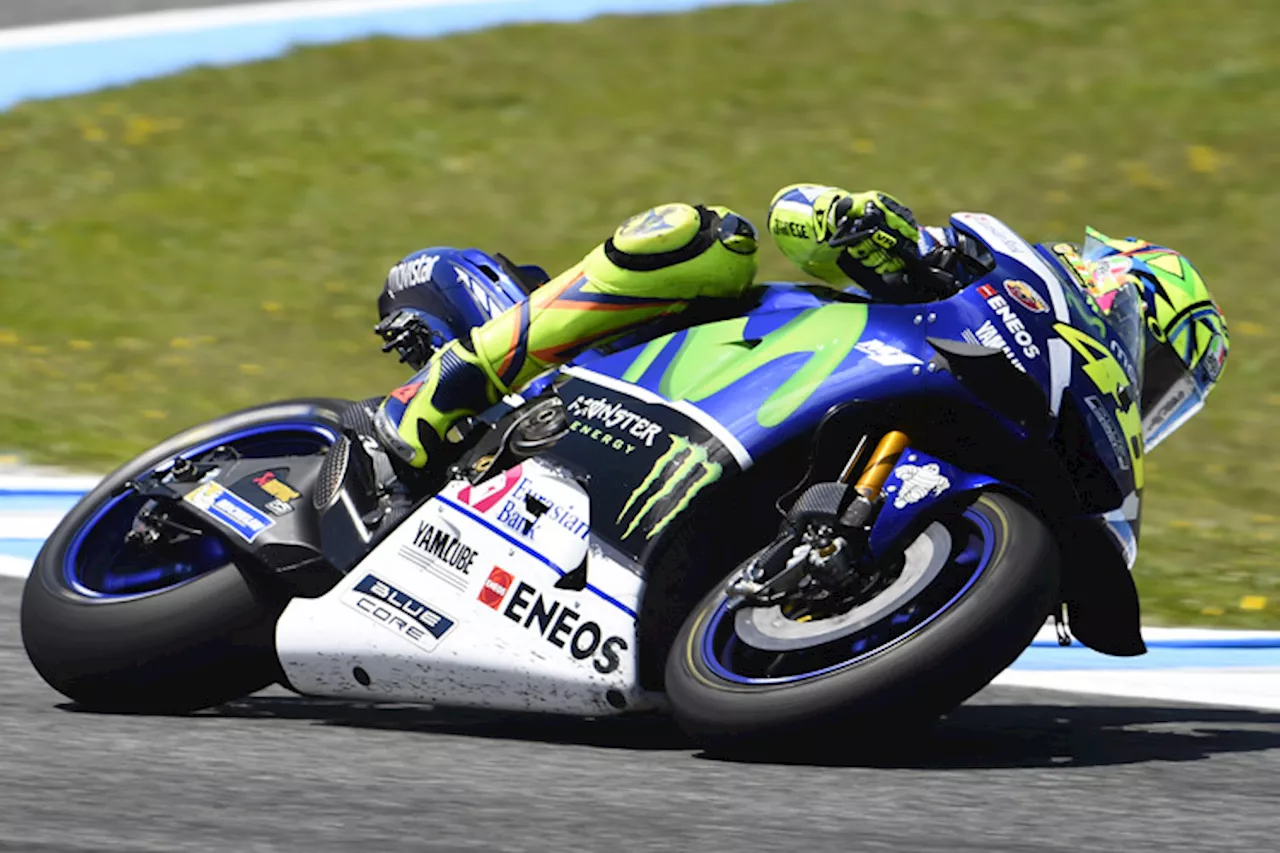 Jerez-Test, 16 Uhr: Valentino Rossi nur auf Platz 10