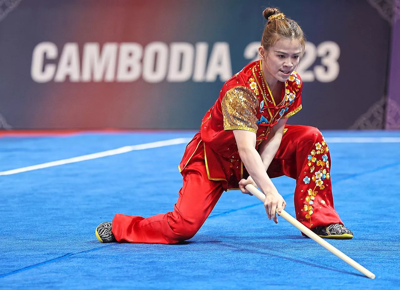 Wushu queen Cheong Min strikes gold in Yokohama