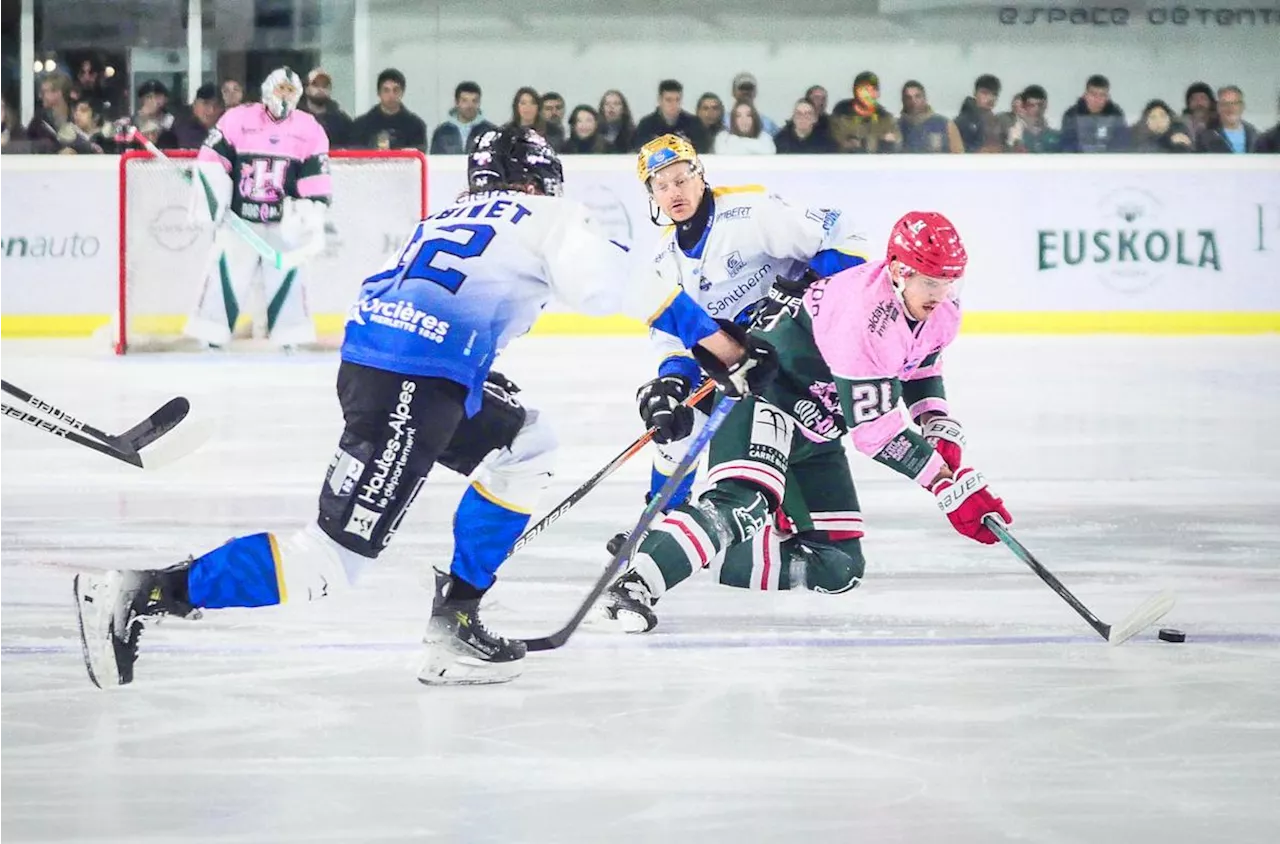 Hockey (Magnus) : l’Anglet Hormadi, rose pâle en prolongation