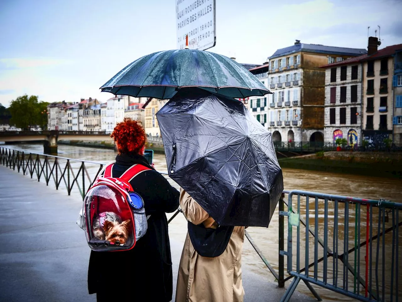 Intempéries au Pays basque : la pluie cause des inondations à Bayonne, Boucau et Anglet