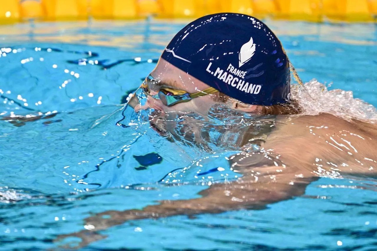 Natation. Léon Marchand bat largement son propre record de France au 400m 4 nages