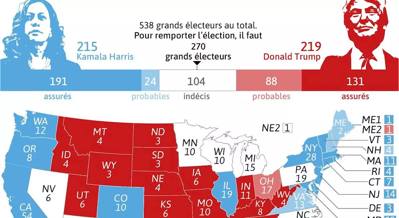 Présidentielle américaine : après leurs erreurs de 2016 et 2020, faut-il encore croire les sondages ?