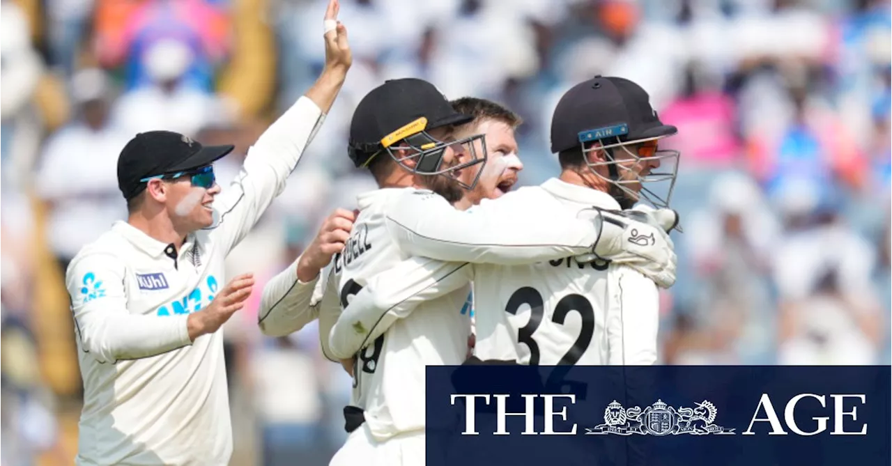 India humiliated as New Zealand end their Test domination at home