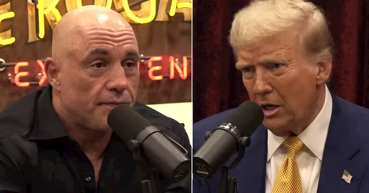 Joe Rogan to Donald Trump: You Said a Lot of ‘Crazy S**t’