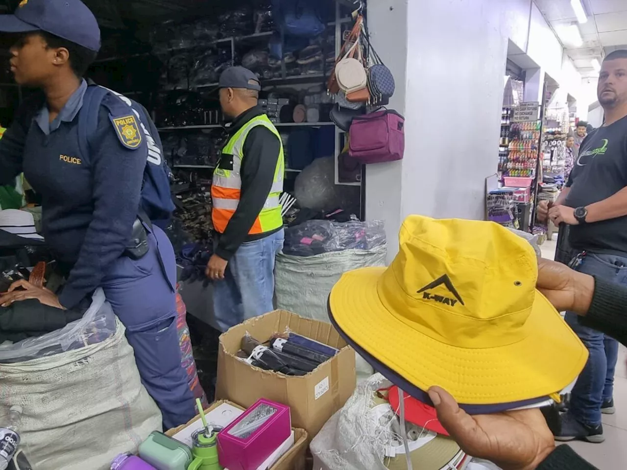 SAPS seize counterfeit items worth R3m in Joburg CBD