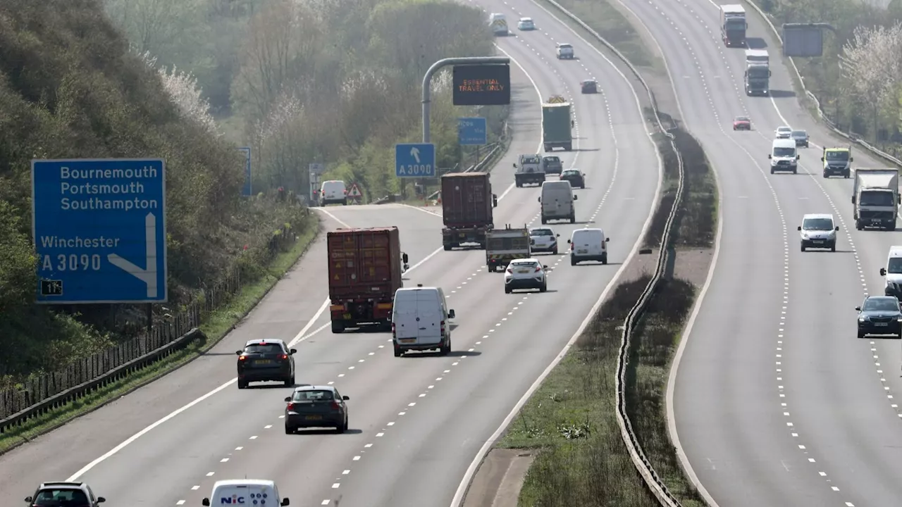 Major motorway CLOSED in both directions after crash as drivers face major delay...