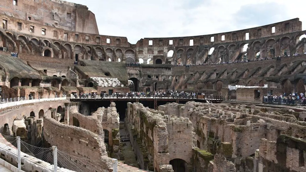 Rome's Colosseum showcases ancient treasures of Türkiye's Gobeklitepe