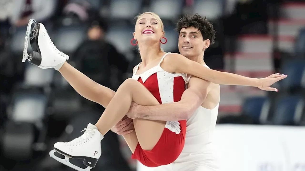 Canadian duo Gilles, Poirier lead after rhythm dance at Skate Canada