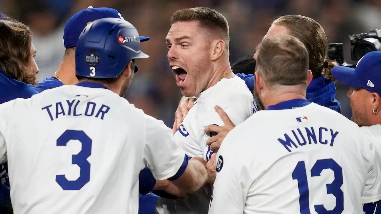 Freeman hits game-ending slam as Dodgers take Game 1 over Yankees in World Series