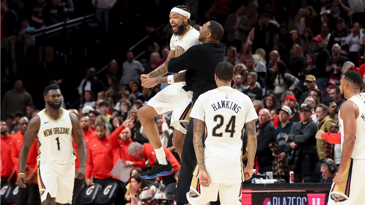 Ingram hits game-winner to earn Pelicans come-from-behind win over Trail Blazers